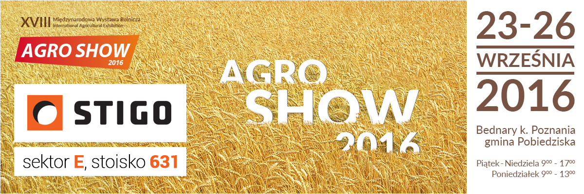 Stigo Agro Show 2016