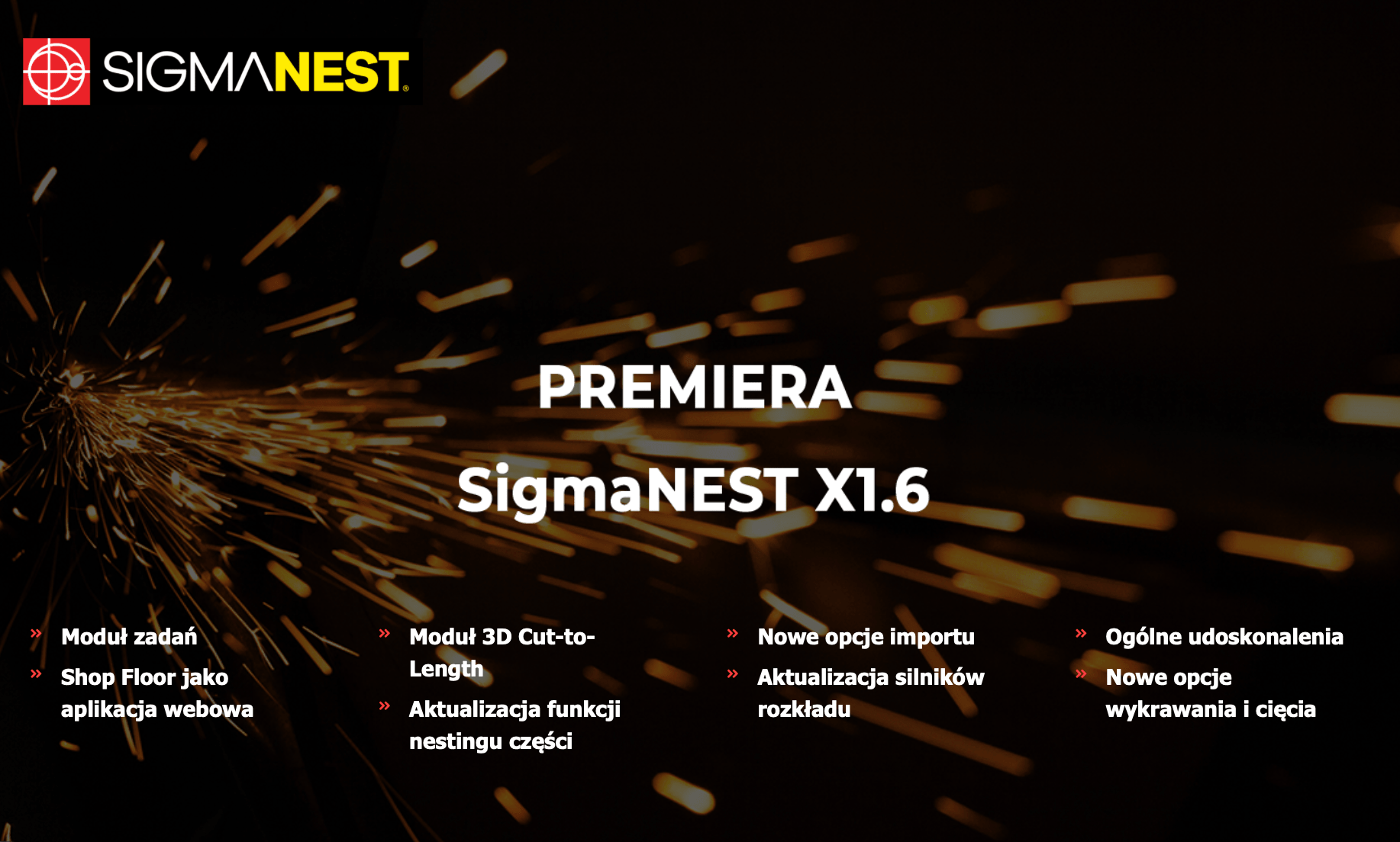 Premiera: SigmaNEST X1.6